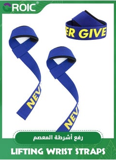 GROIC Lifting Straps for Weightlifting, Weight Gym Power Workouts Wrist Padded,Home Deadlift Straps,Exercise  - Image 1