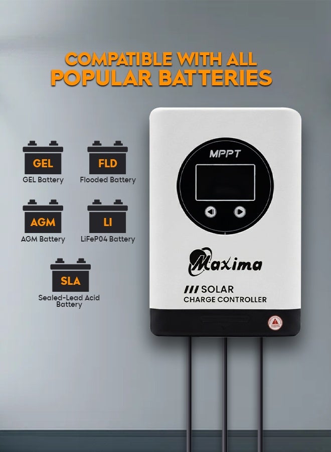 Maxima Solar Maxima MSCC MPPT MRC 40A/150 Solar Charge Controller 12V/24V/36V/48V | 40A MPPT Controller | High Efficiency Battery Charging - Image 2