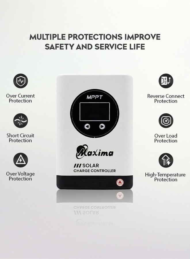Maxima Solar Maxima MSCC MPPT MRC 40A/150 Solar Charge Controller 12V/24V/36V/48V | 40A MPPT Controller | High Efficiency Battery Charging - Image 3