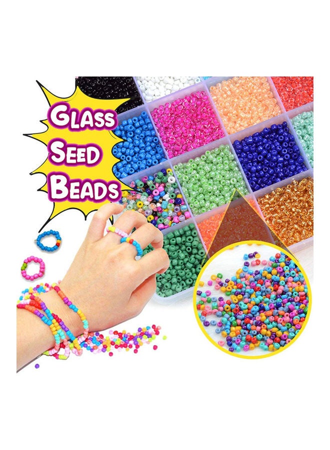 نيبمينينت طقم خرز على شكل حروف أبجدية وزجاج يمكنك تركيبه بنفسك - Image 4