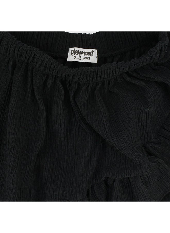 playmore - Black Ruffled Skirt - Image 1