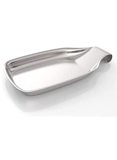 KASTWAVE Spoon Rest for Stove Top, Large Stainless Steel Spoon Rest Heavy Duty Holder for Kitchen, Spatula Ladle, Brush and Other Cooking Utensils  - Image 1