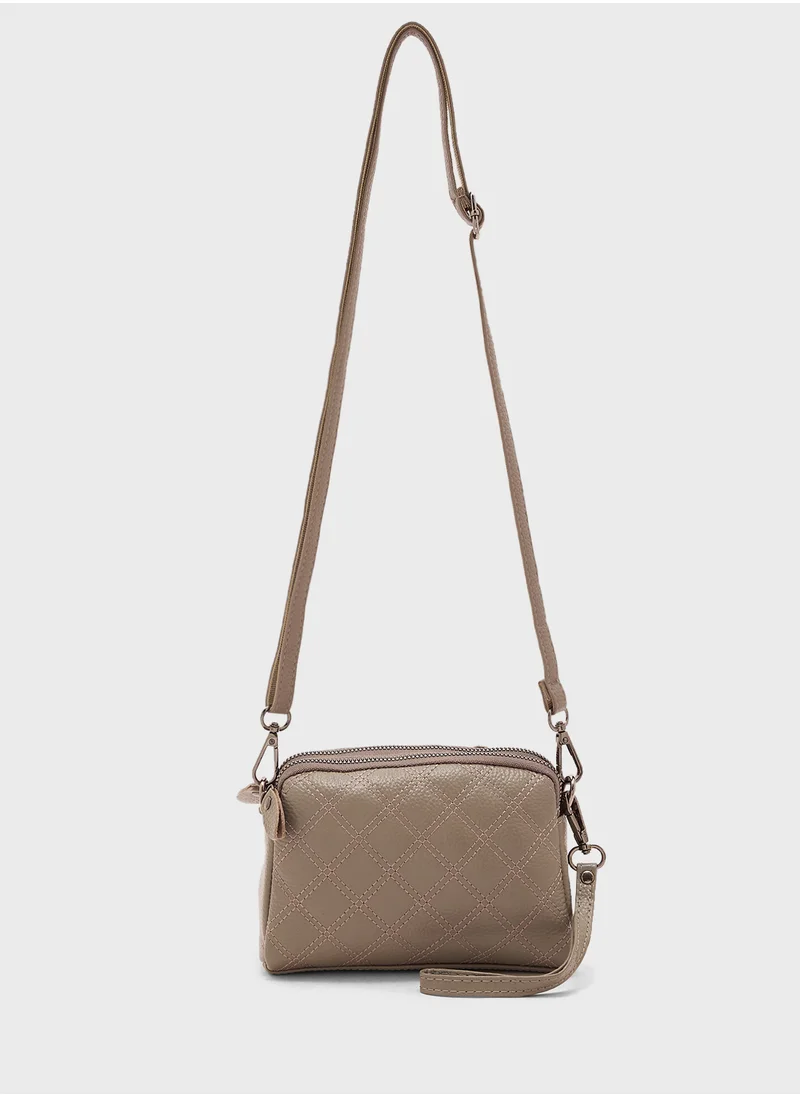 ELLA Quilted Classic Crossbody
