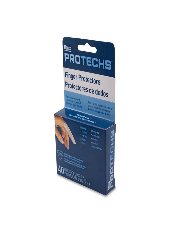 Flents Acu-Life Finger & Toes Cots, Rubber, Assorted Sizes (S/M/L), 40 Count - Image 3