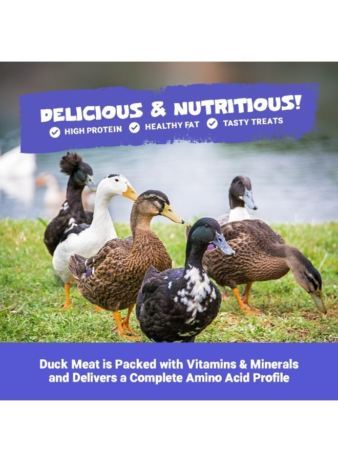 Pets Purest Duck Dog Treats, Air-Dried Strip Duck Fillets for Dogs - 100% Natural Dog Chews, Grain Free, High Protein, Raw Treats Suitable for Puppy & Senior - 100g - Image 5