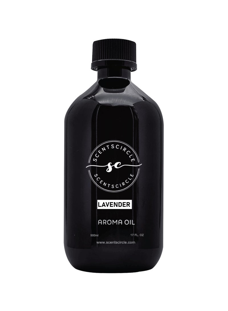 Scentscircle Aroma Blend Diffuser Fragrance Oil for Aroma Diffuser - Lavender Fragrance Diffuser Machine Refill 500ml - Image 1