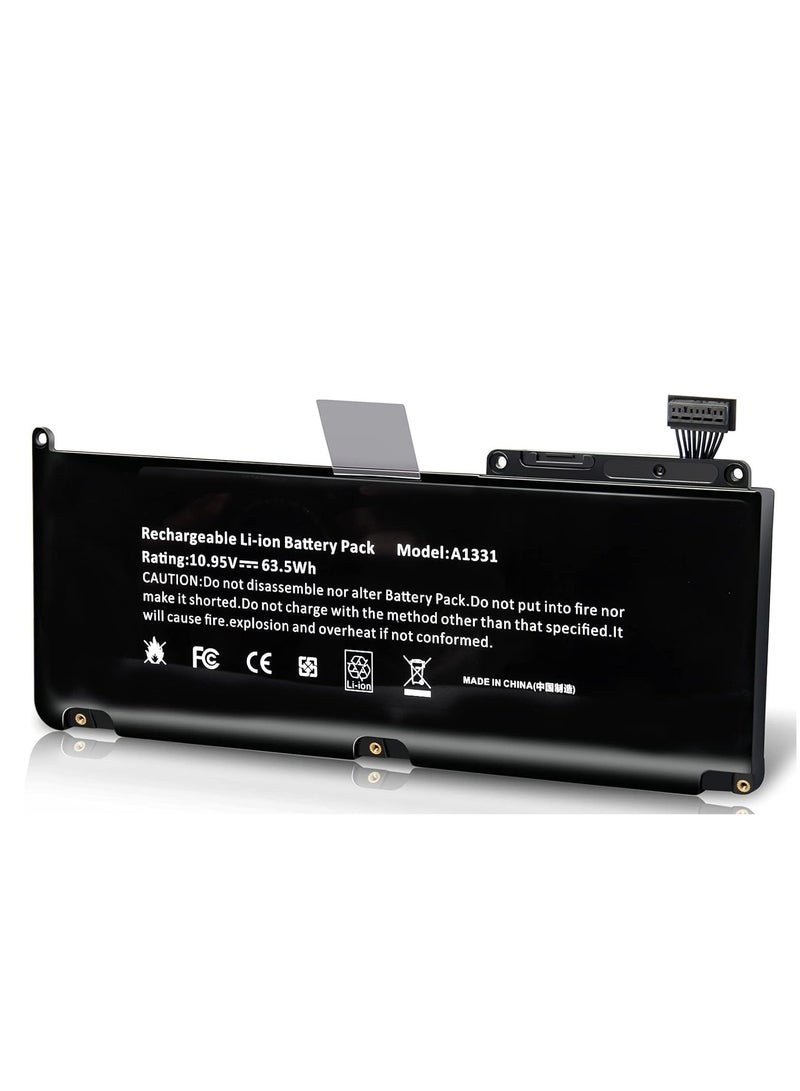 "بطارية لابتوب لجهاز 13.3 بوصة، موديلات A1331 و A1342، سلاسل ماك بوك 7 MC516*/A و ماك بوك 6 MC207*/A (أواخر 2009 ومنتصف 2010)." - Image 1