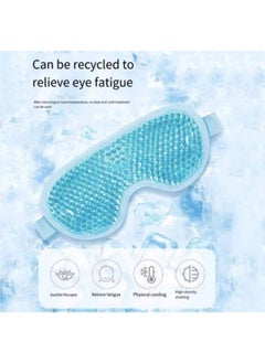 Generic Hot And Cold Therapy Gel Beads Ice Eye Mask Cooling Gel Ice Eye Mask Reusable Hot Cold Pack Compress For Stress Relief Headaches Migraines Puffiness Dark Circles Puffy Eye And Dry Eyes  - Image 2
