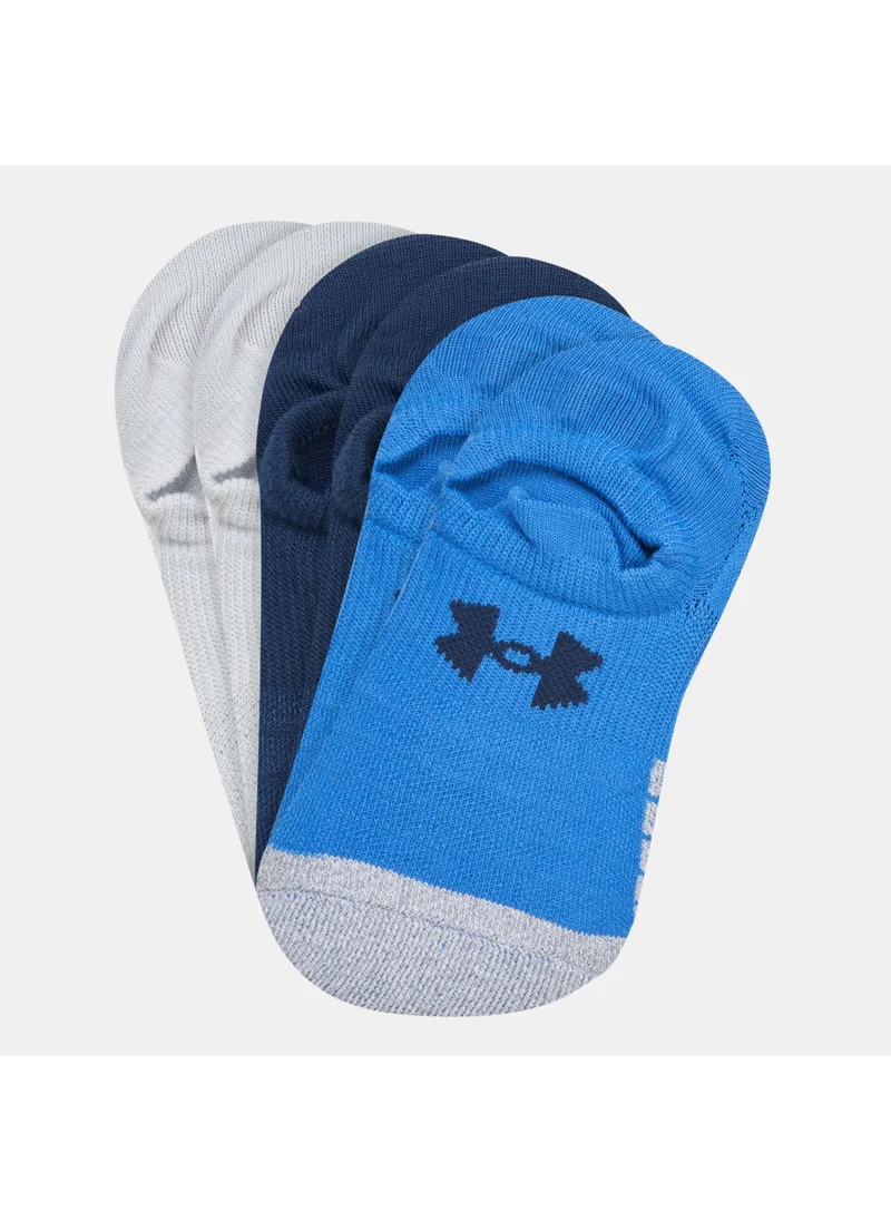 UNDER ARMOUR HeatGear® Ultra Low Tab Socks (3 Pack)