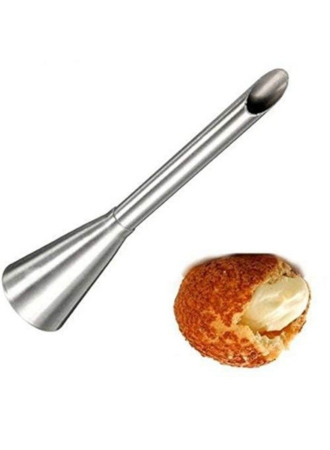 Perfect Pricee 6mm Stainless Steel Cream Icing Piping Nozzle Tip with Closed Star Opening, Silver - Image 3