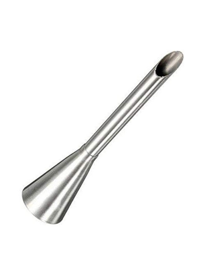 Perfect Pricee 6mm Stainless Steel Cream Icing Piping Nozzle Tip with Closed Star Opening, Silver - Image 2