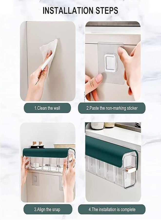 Hontick Plastic 6-Grid Drawer Organizer: Efficient and Versatile Storage Solution for Your Home - Image 5