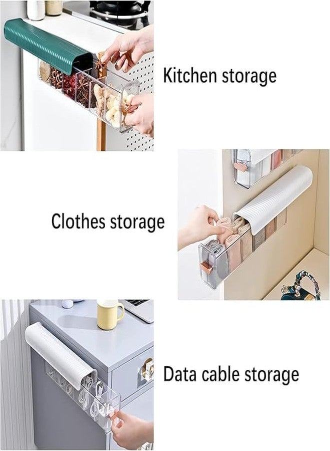 Hontick Plastic 6-Grid Drawer Organizer: Efficient and Versatile Storage Solution for Your Home - Image 4