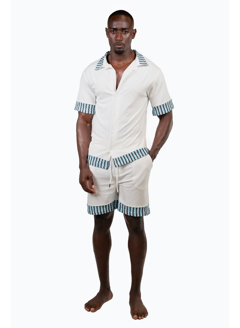 تنجيم سكواد طقم شاطئ - أبيض - Image 1