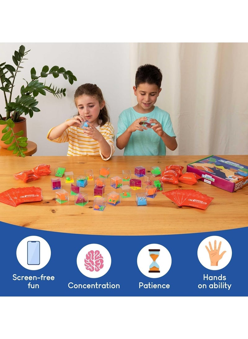 CMGTYYD 24Pcs Mini Puzzle Toys, Brain Teaser for Kids, Party Favors, Balance IQ Maze Game Fidget Box, Birthday Return Gifts  - Image 4