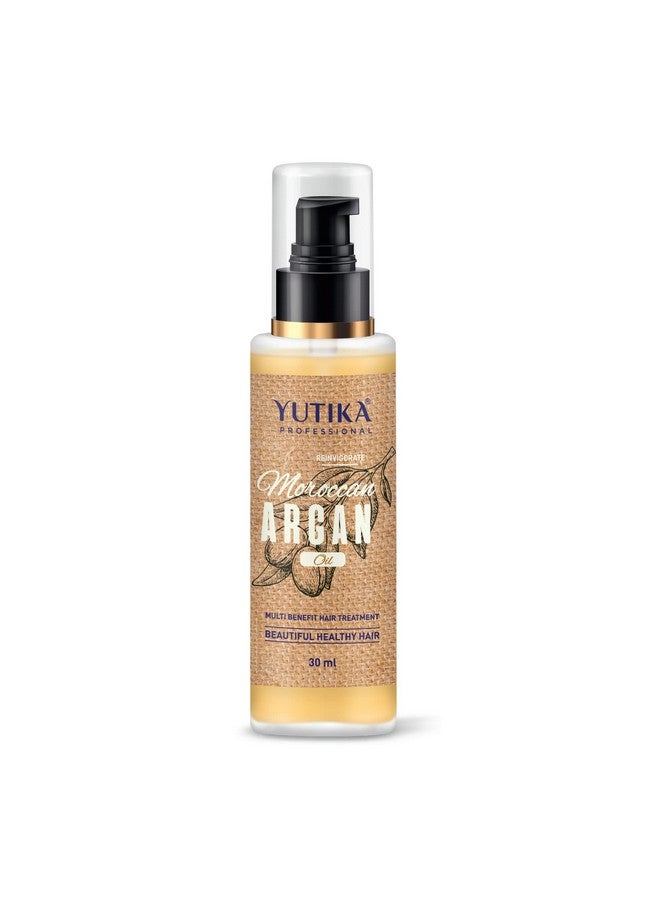 Yuthika Yutika Professional Moroccan Argan Oil For Hair - 30Ml, Silky, Shiny & Nourished Hair Oil For Men & Women - Image 5