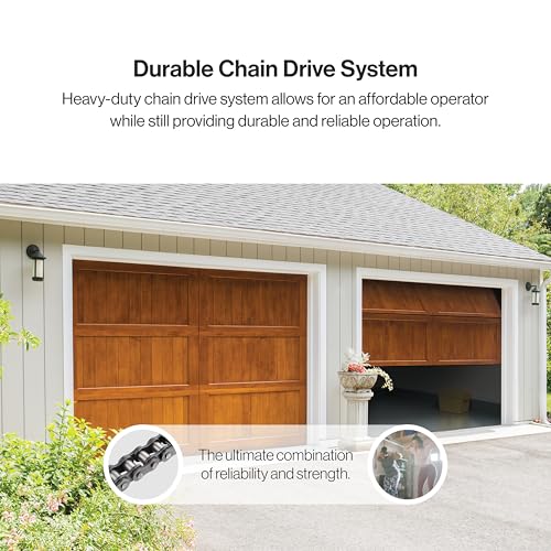 Genie Chain Glide Connect Essentials Smart Garage Door Opener - Reliable Chain Drive Opener With LED Lighting- Compatible with Alexa, SmartThings, Brilliant Smart Home - Image 3