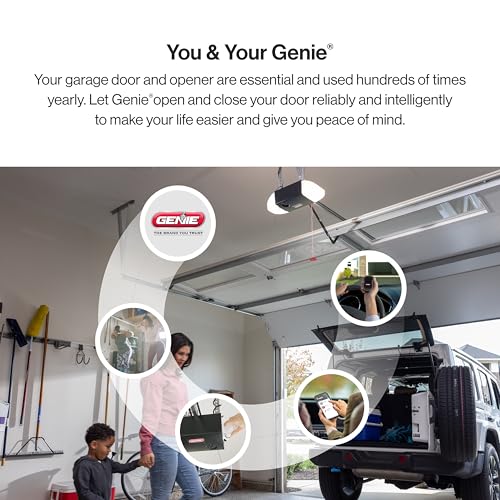 Genie Chain Glide Connect Essentials Smart Garage Door Opener - Reliable Chain Drive Opener With LED Lighting- Compatible with Alexa, SmartThings, Brilliant Smart Home - Image 2