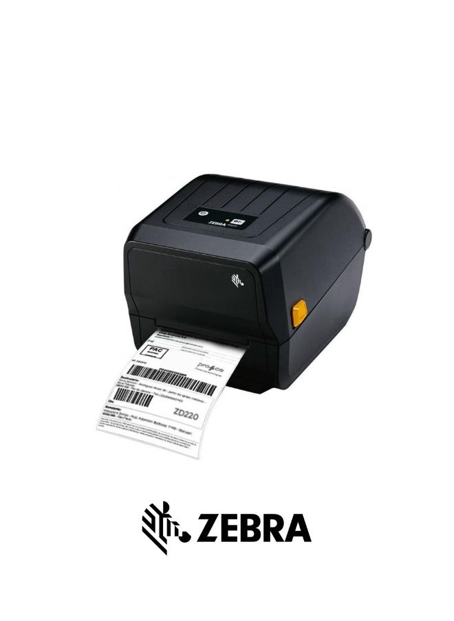 ZEBRA Zebra ZD220T Barcode Printer - Reliable Thermal Transfer Printer for High-Quality Label Printing  - Image 1