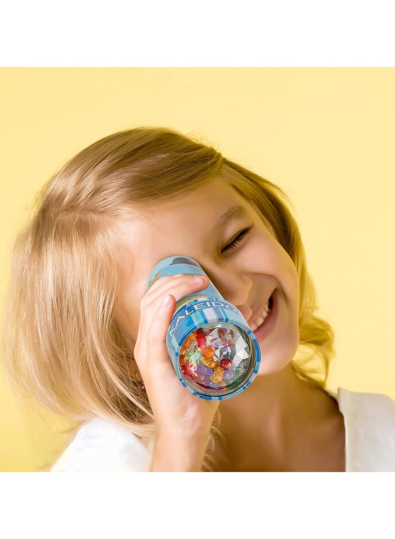 Kaleidoscopes Classic Tin 2 Pack Discover Hidden Animals Crystal Clear View Vintage Retro Toys in Gift Box Kaleidoscopes Educational Toys for Birthday School Classroom Prizes Random  - Image 2