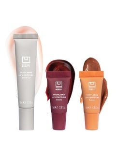 U Beauty U Beauty The PLASMA Lip Compound Tinted - Plumping Lip treatment, Hyaluronic Acid & Shea Butter Deeply Hydrate - Salicylic Acid & Peptides Visibly Smooth, 3 distinct shades, 120 Value 