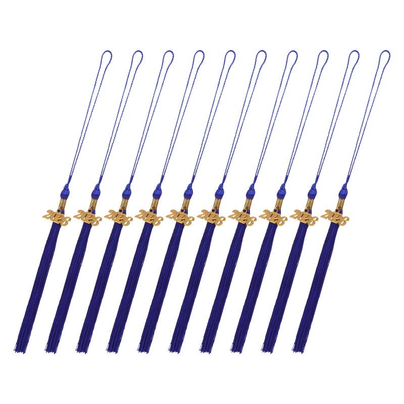 12Pcs Graduation Souvenir Tassels with 2026 Year Charm for Cap Decorations - Image 4