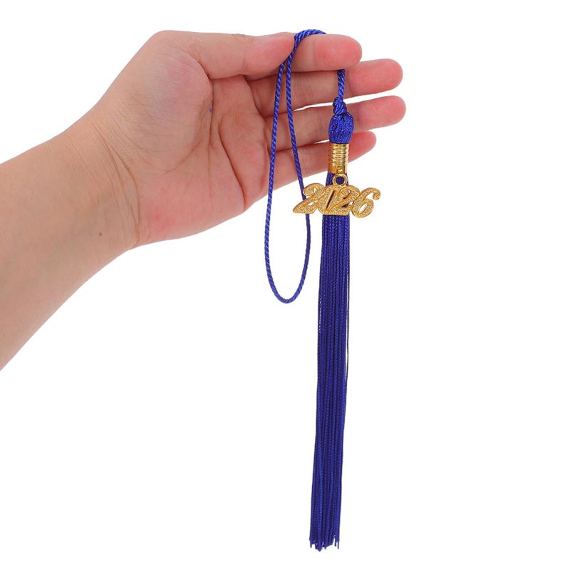 12Pcs Graduation Souvenir Tassels with 2026 Year Charm for Cap Decorations - Image 3