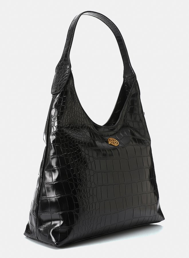 DejaVu LID-DVTX-021 Croc Leather Shoulder Bag - Image 2