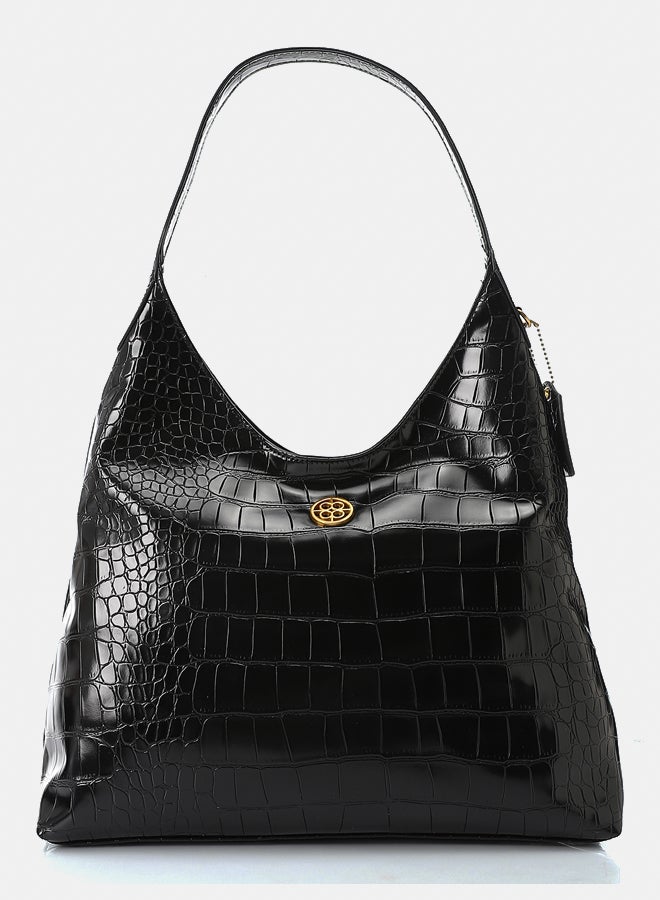 DejaVu LID-DVTX-021 Croc Leather Shoulder Bag - Image 1