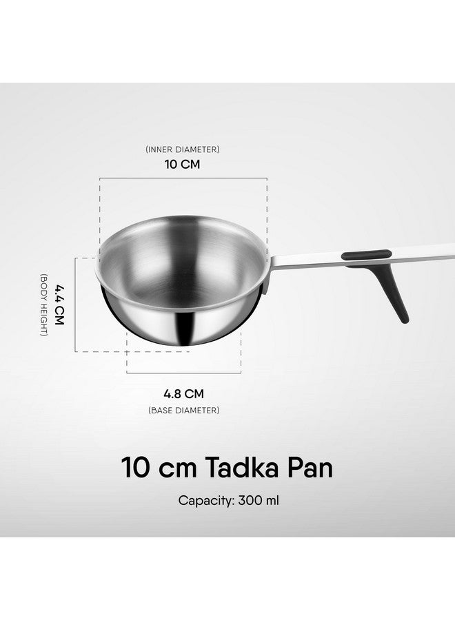 Stahl Artisan Triply Stainless Steel Tadka Pan,Induction pan, 300 ml, 10 cm - Image 2