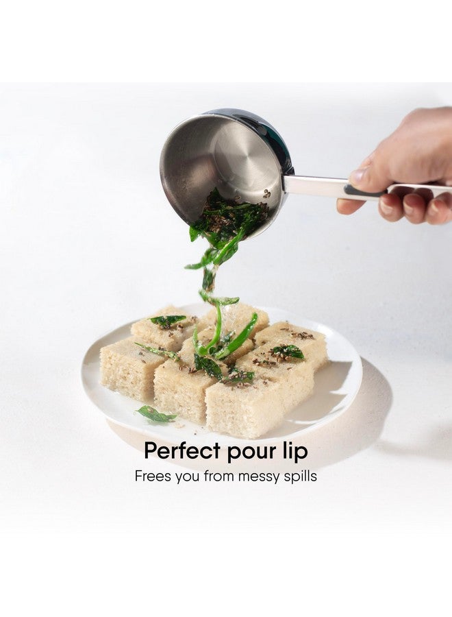 Stahl Artisan Triply Stainless Steel Tadka Pan,Induction pan, 300 ml, 10 cm - Image 5