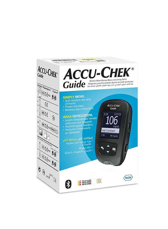 Roche AQCUTEC Guide Blood Sugar Analysis Device