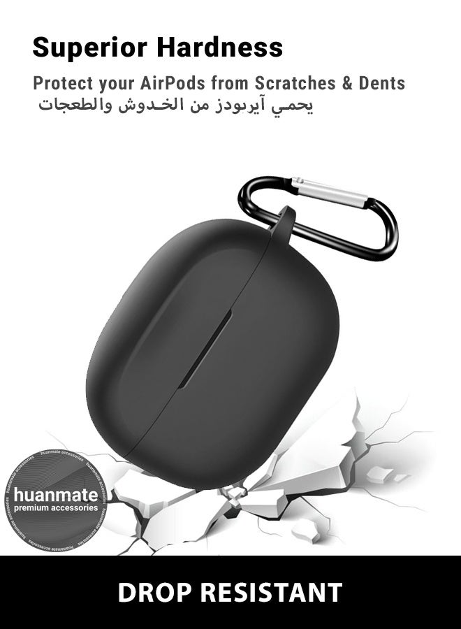 NIBEMINENT Anker SoundCore Life Note 3i Silicone Case Cover - Black - Made with Soft Silicone, Lightweight & Durable - Stylish Design, Accurate Cut-outs, Easy Installation & Removal  - Image 4