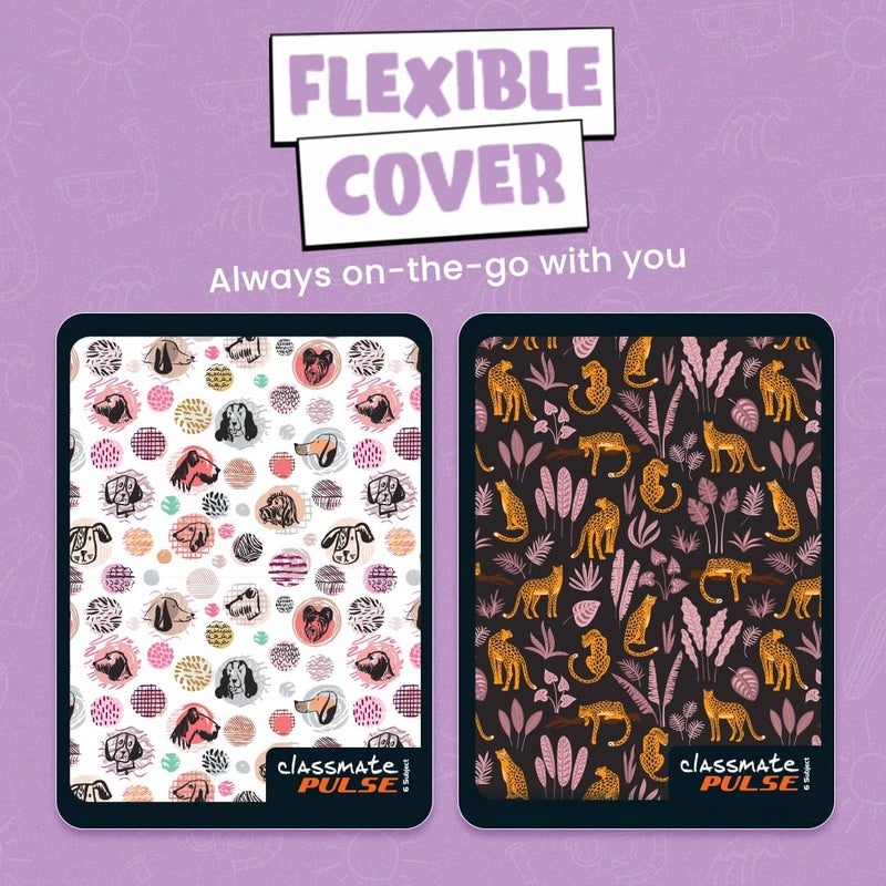 classmate Pulse Notebook - 240 X 180, 300 Pages, Single Line, Wiro Binding, Pack of 3 - Image 5