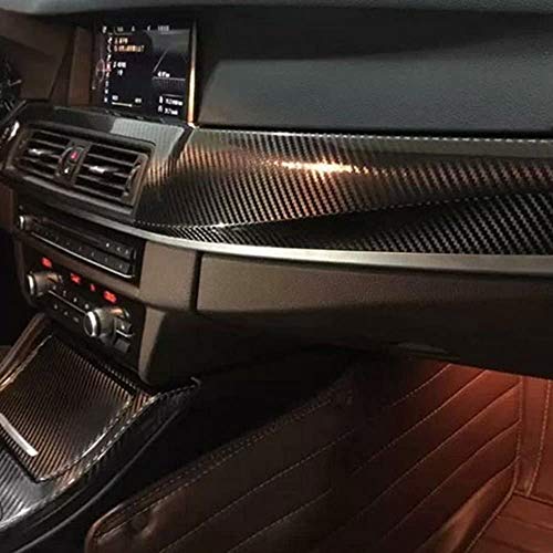 QUADA 3D Carbon Fiber Car Decoration Stickers,Rear View Mirror Stickers DIY Door Handle Paint Scratch Protector Sticker Door Sill Scuff Guard,Welcome Pedal Protect Bumper Protector Sticker (12x24) - Image 5