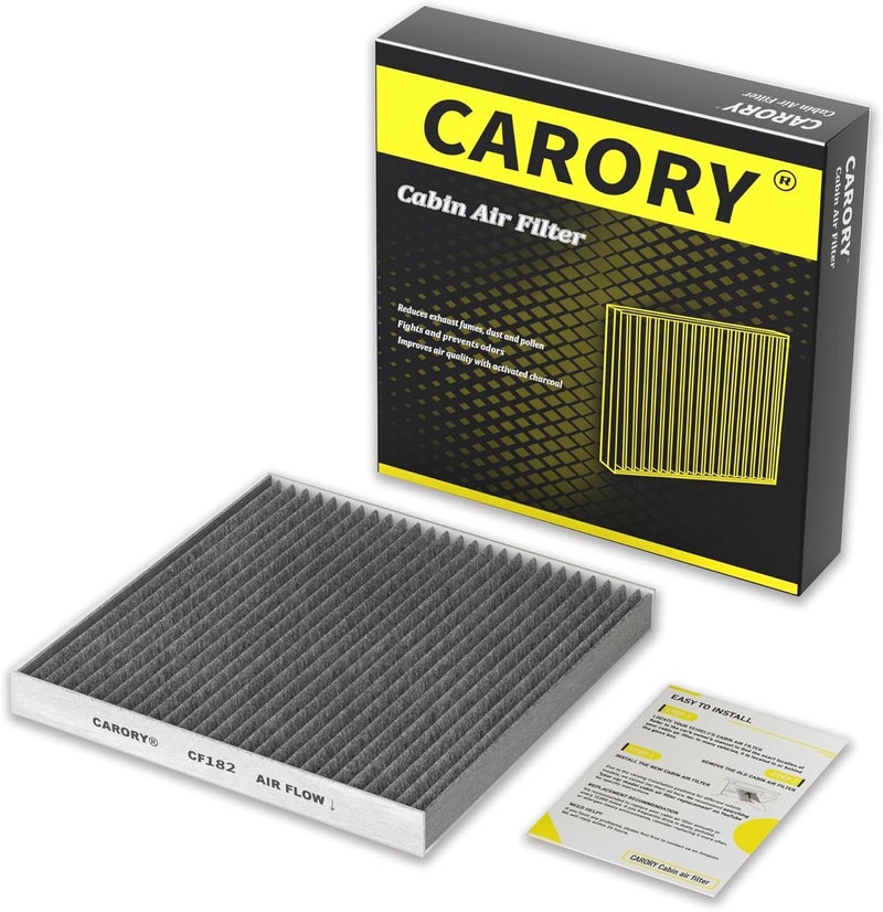 CARORY Cabin Air Filter with Activated Carbon for Honda and Acura - Image 1