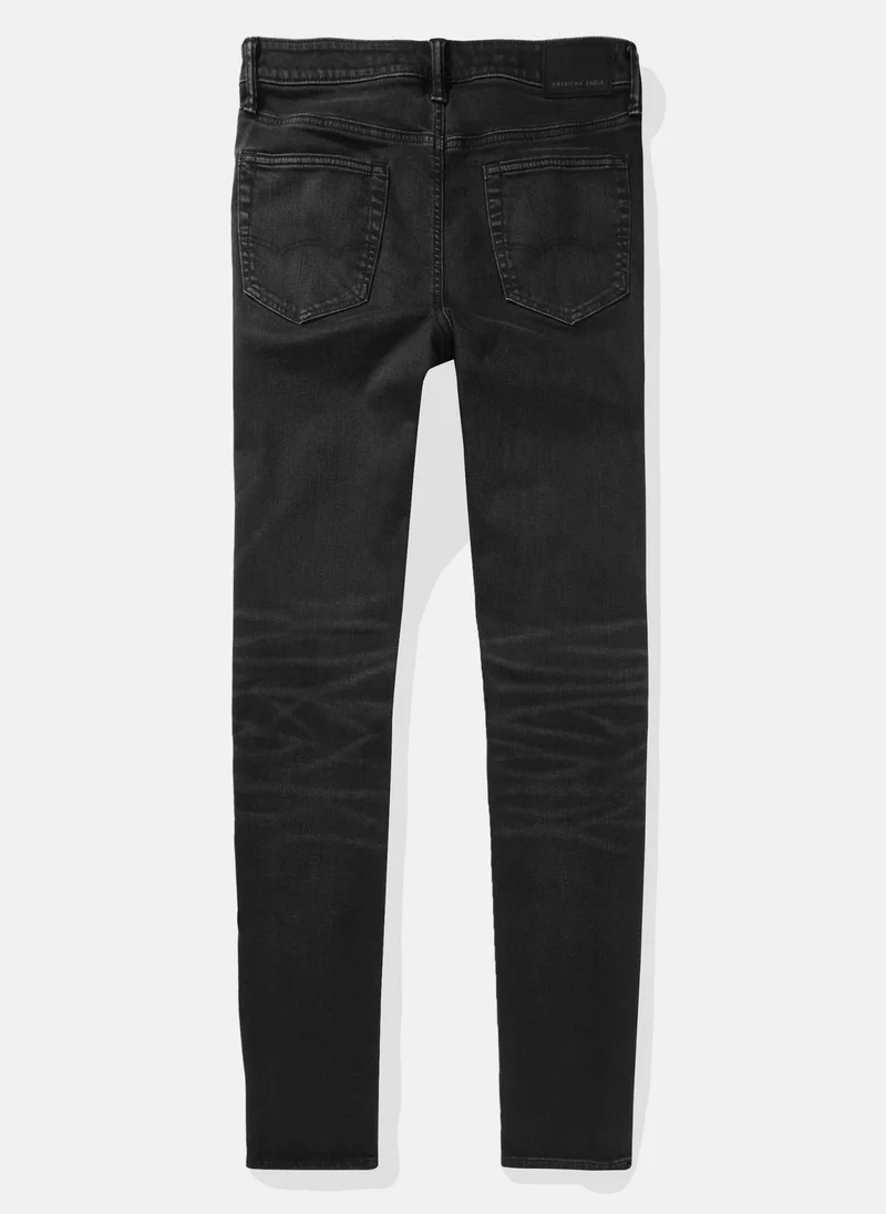 امريكان ايجل Airflex+ Rinse Wash Skinny Fit Jeans