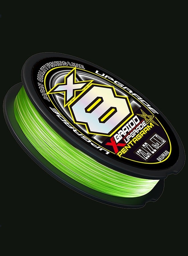 Fishing Superior Braided Fishing Line, Upgraded Green 8 Strand 200m PE Superline (2.0#) - Image 1