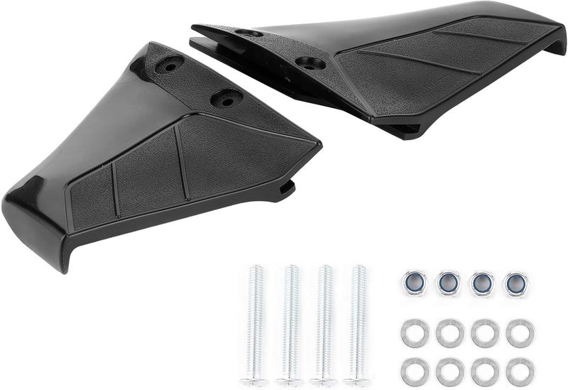 klarako Hydrofoil Stabilizer, Resistant ABS Plastic Marine Outboard Stabilizer Fins with Bolt Nut, Black Boat Motor Stabiliser Enigne Components for Outboards from 4HP to 50HP & - Image 1
