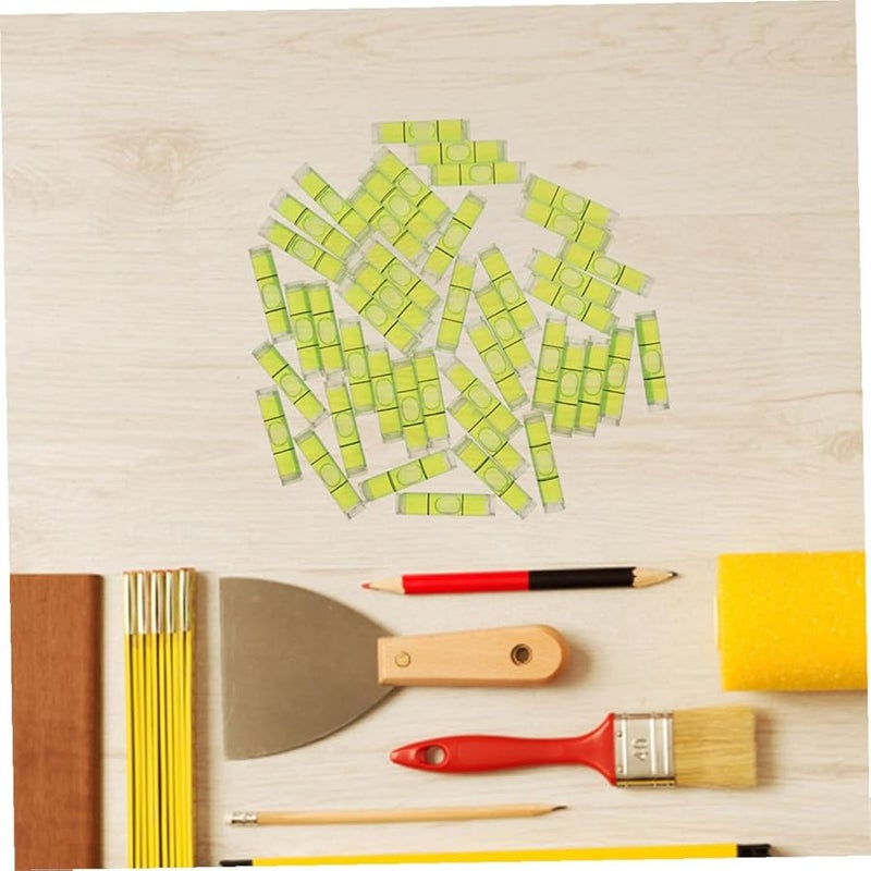 Operitacx 50 Pcs Mini Cylindrical Bubble Level Vials High Precision Spirit Level Tools For Picture Hanging - Image 5