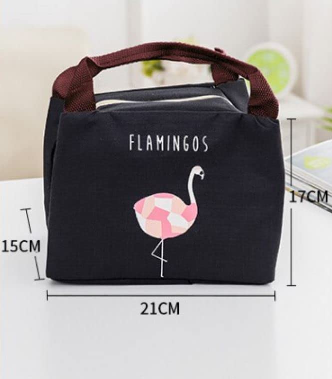 CONNECTWIDE CONNECTWIDE Cute Insulated Lunch Bag Thermal Picnic Lunch Carry Insulated Lunch Bag  - Image 4