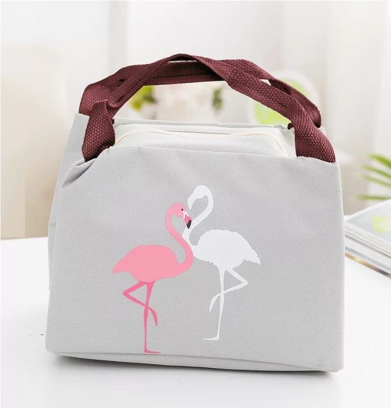CONNECTWIDE CONNECTWIDE Cute Insulated Lunch Bag Thermal Picnic Lunch Carry Insulated Lunch Bag  - Image 1