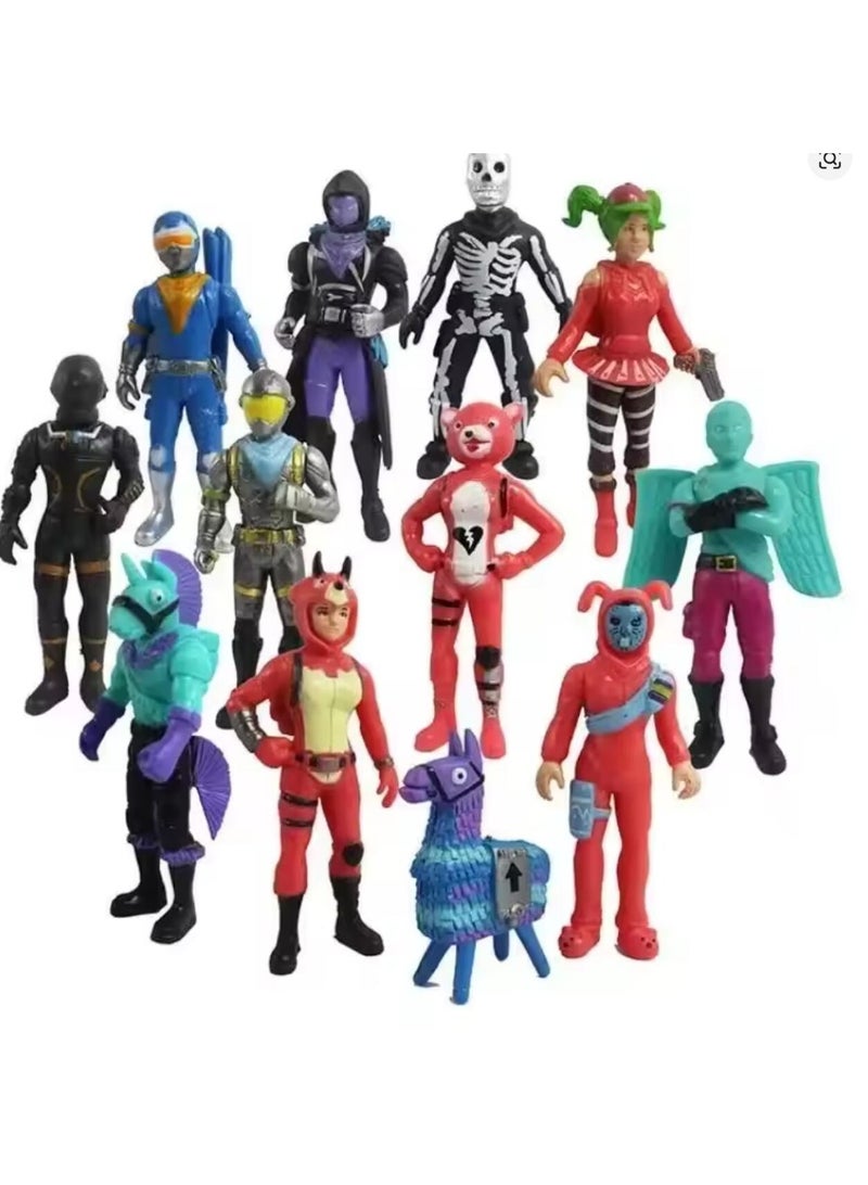 11-12 سم 12 قطعة من دمى PVC على شكل شخصيات لعبة Fortnite - Image 5