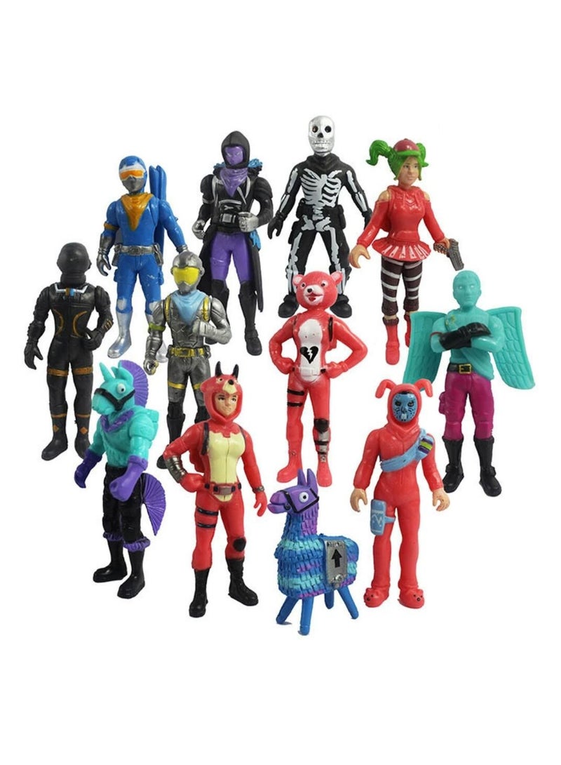11-12 سم 12 قطعة من دمى PVC على شكل شخصيات لعبة Fortnite - Image 1