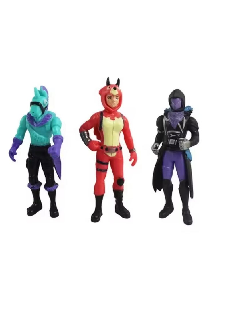 11-12 سم 12 قطعة من دمى PVC على شكل شخصيات لعبة Fortnite - Image 3