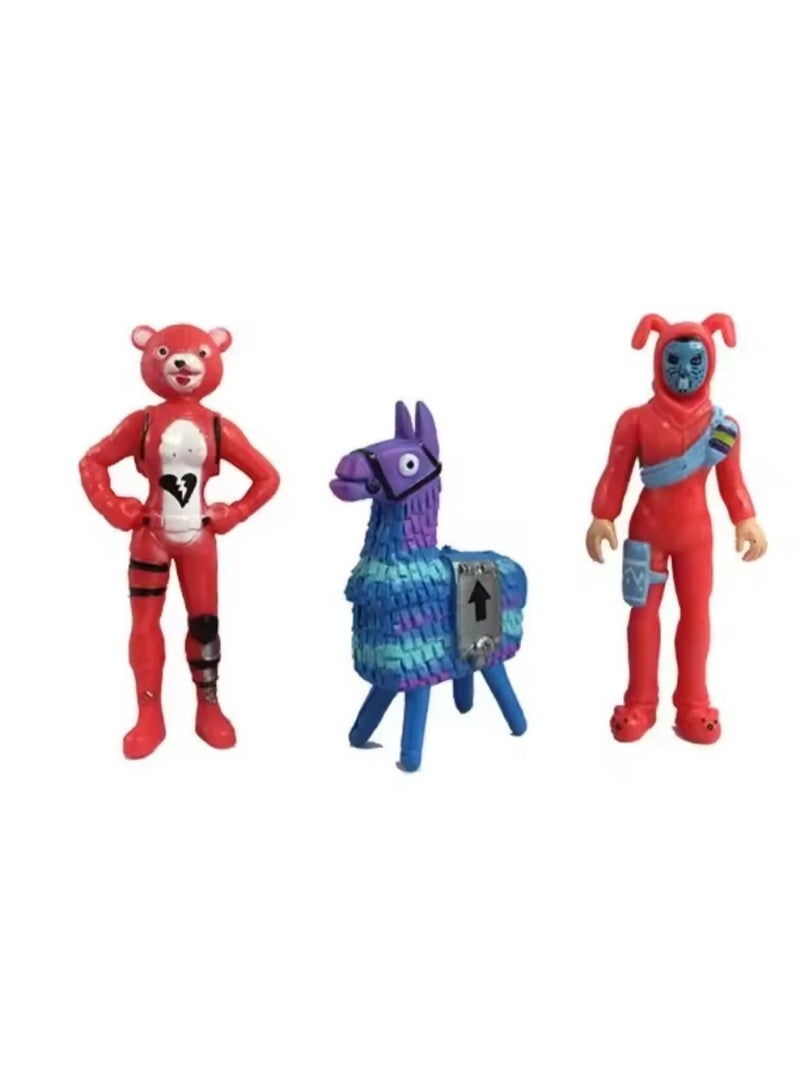 11-12 سم 12 قطعة من دمى PVC على شكل شخصيات لعبة Fortnite - Image 2