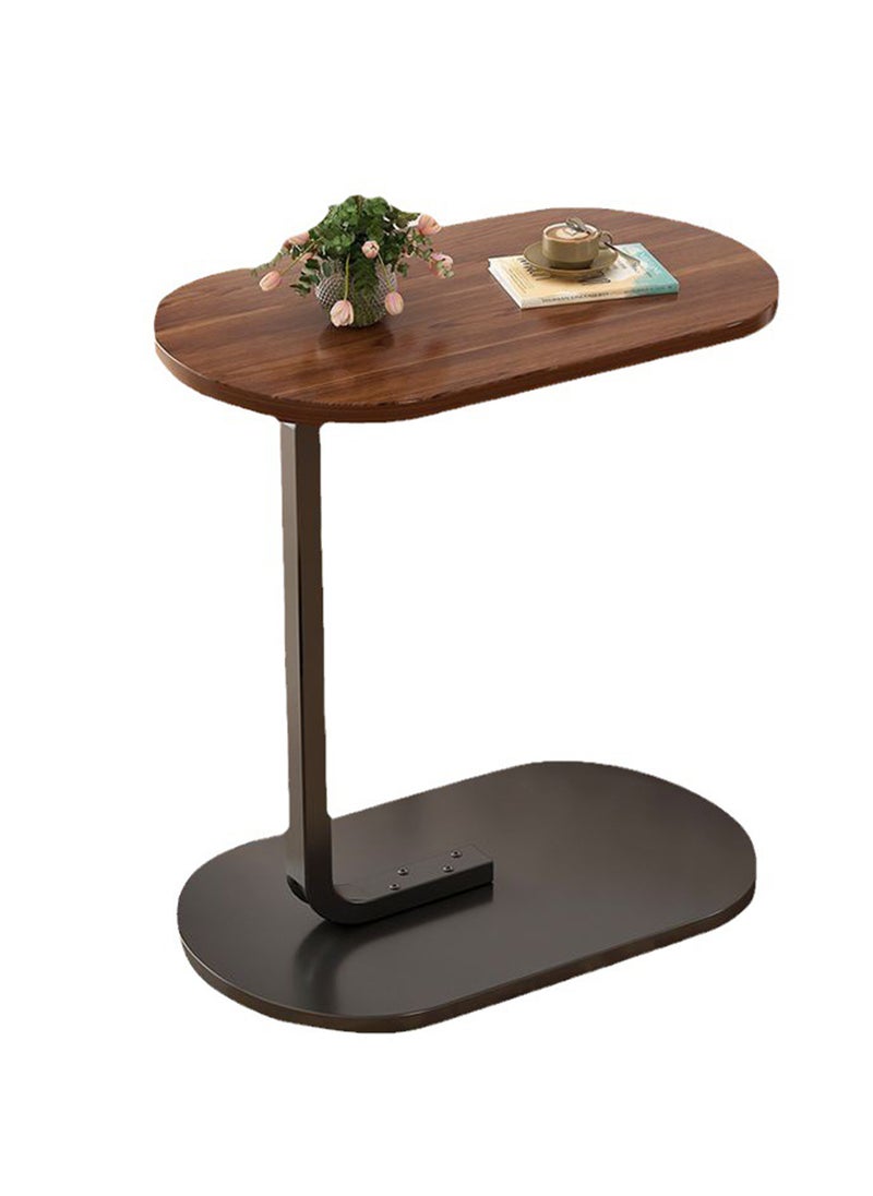 Sharpdo Minimalist Style Sofa Side Table Movable Coffee Table for Serving Guests Side Table for Living Room Balcony Bedroom 28*45*60 cm - Image 1