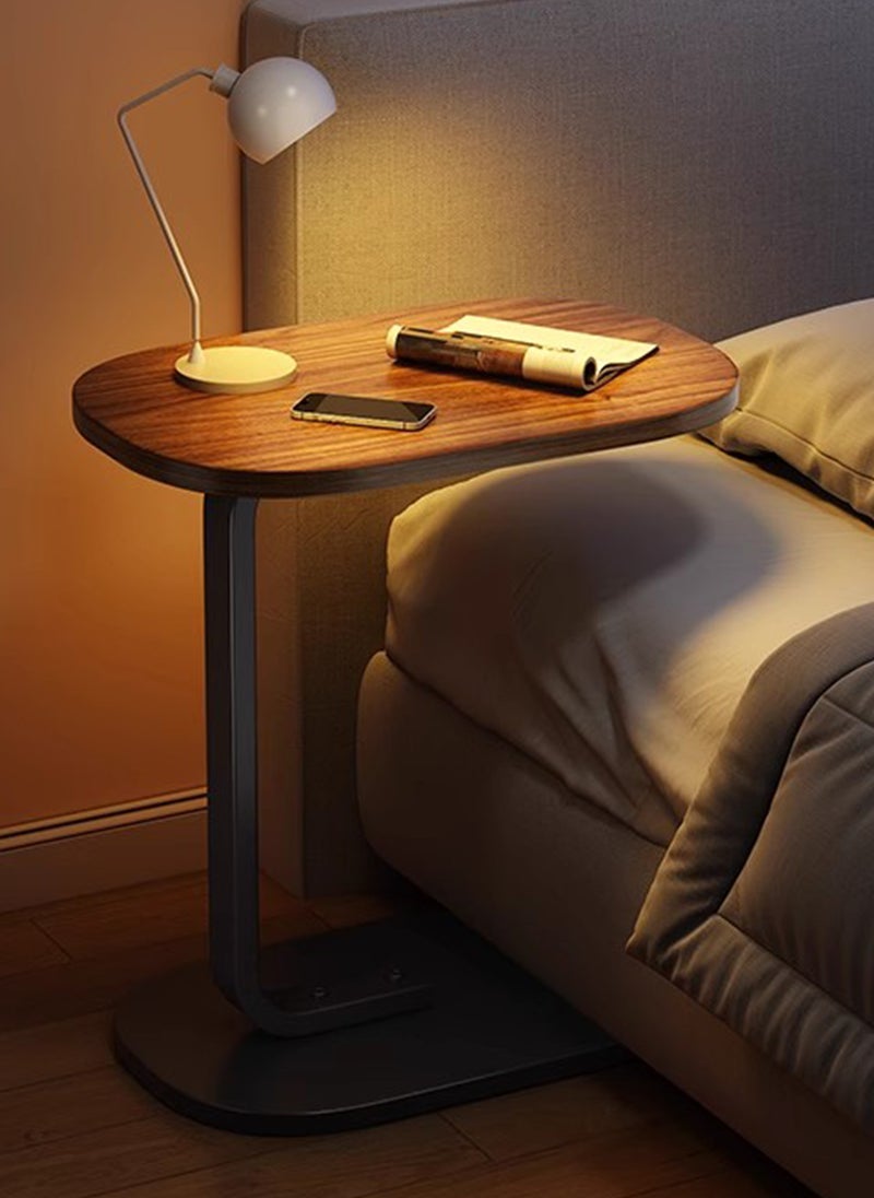 Sharpdo Minimalist Style Sofa Side Table Movable Coffee Table for Serving Guests Side Table for Living Room Balcony Bedroom 28*45*60 cm - Image 3