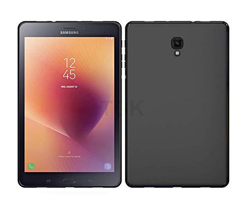 TGK غطاء خلفي ناعم بتصميم بسيط ومظهر غير لامع لجهاز سامسونج جالاكسي تاب A 8 بوصة طراز SM-T380 / SM-T385 (إصدار 2017) باللون الأسود - Image 5