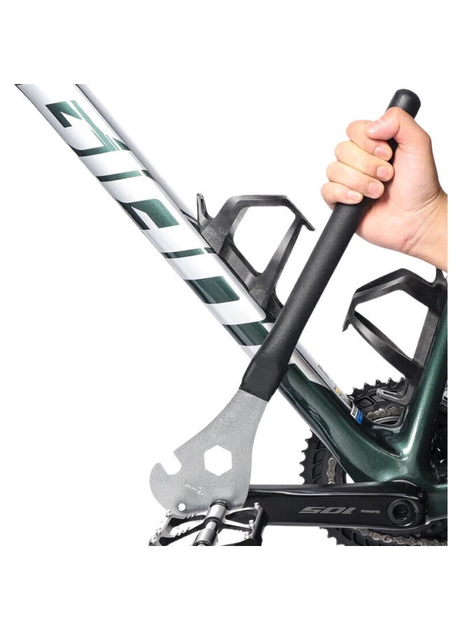 LeBycle Mountain And Road Bicycle Pedal Wrench, Extended Tool, For Disassembly, Assembly, Maintenance And Repair, Foot Pedal, 437Mm - Image 2